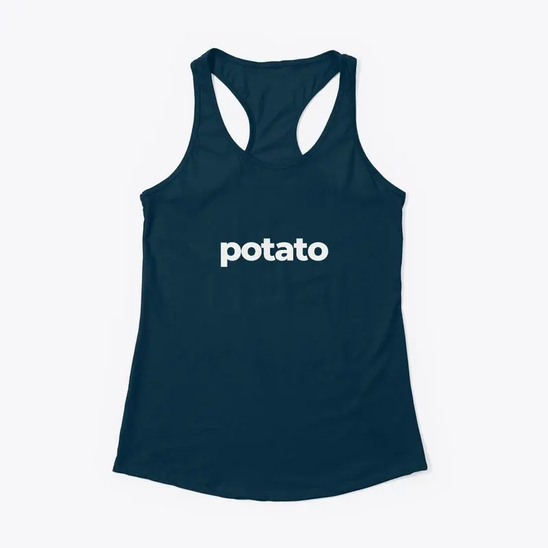 potato design - white