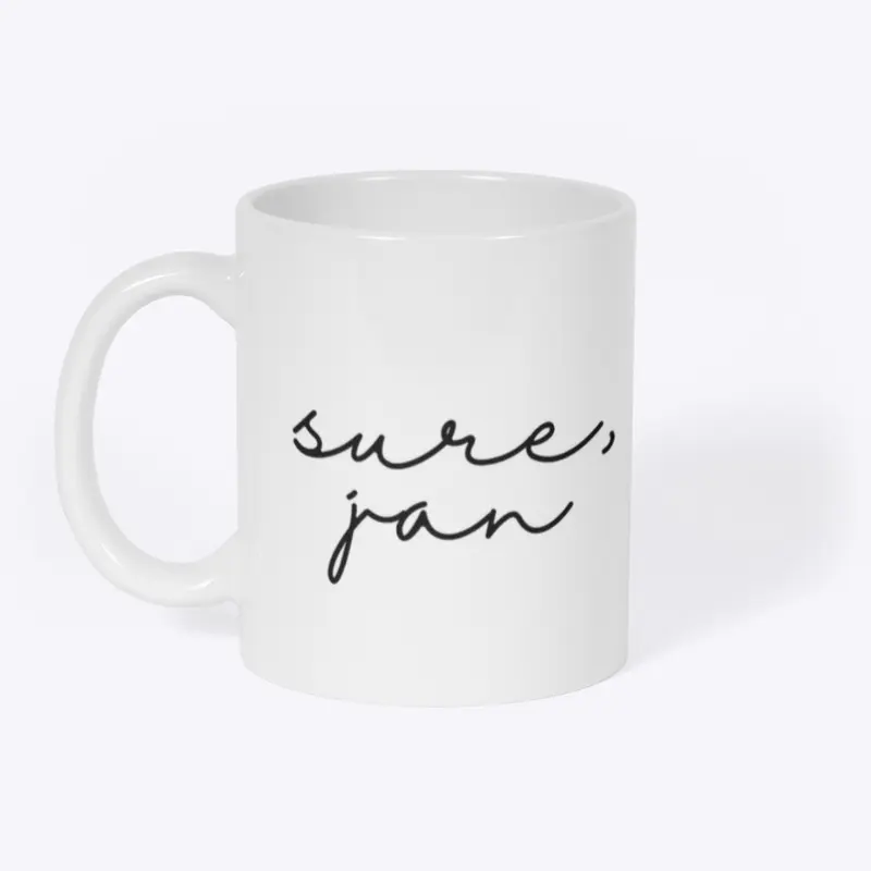 sure, jan design - black