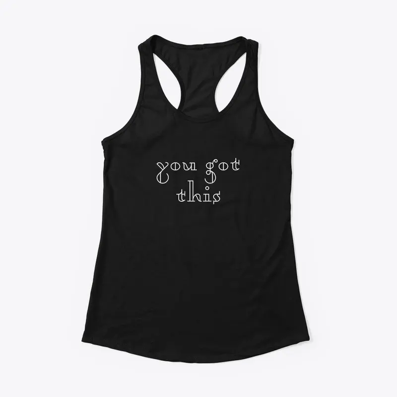 you got this design - white