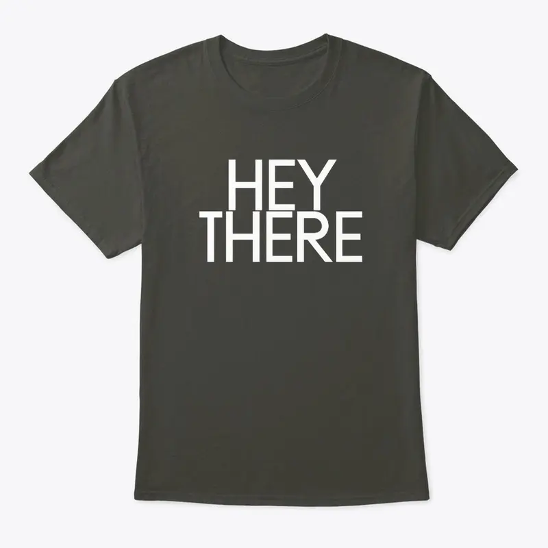 hey there design - white